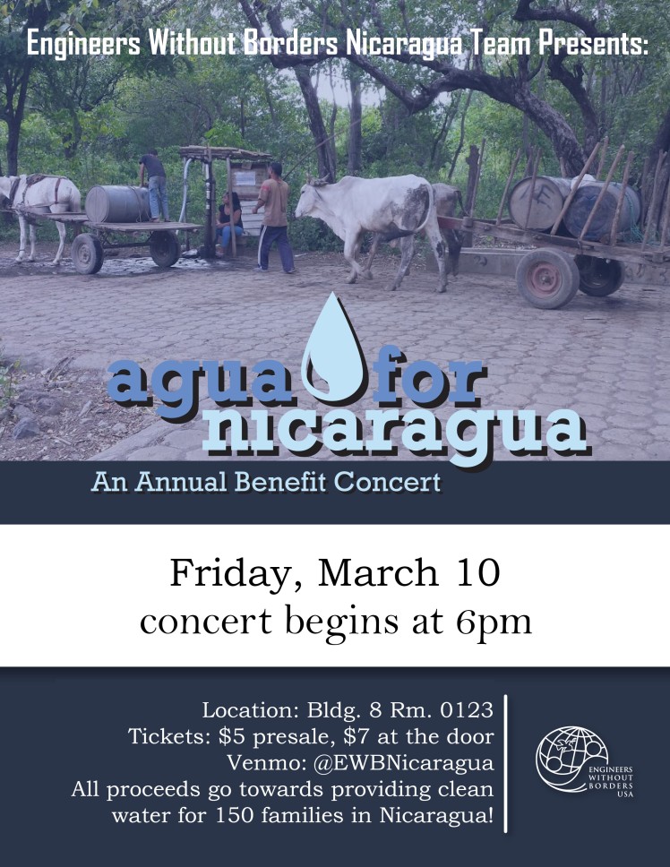 agua for nicaragua poster